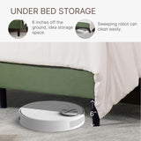 KISLOT Full Size Bed Frame, Velvet Upholstered Platform Bed Mattress Foundation, with Vertical Channel Tufted Wingback Headboard, Strong Wood Slat, No Box Spring Needed, Green KISLOT