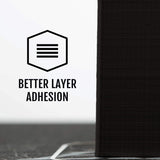 HATCHBOX ABS 3D Printer Filament, Dimensional Accuracy +/- 0.05 mm, 1 kg Spool, 3.00 mm, Black HATCHBOX