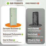 Steehoom Locker Cabinet, 59.06" H Green Metal Locker Storage Cabinet for Employees with Locking Door and 2 Shelves Kids Locker Tool File Cabinets for Bedroom, Home Office, Garage, Bathroom Steehoom