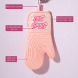 Paris Hilton Oven Mitt Set with Iconic That's HOT Design, Heat Resistant Pot Holders Featuring Non-Slip Textured Silicone Grips, 2-Piece Set, Pink Paris Hilton
