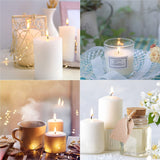 PXBBZDQ 12" Long Pre-Waxed Candle Wicks for Making - 100 Piece Thick Lx Wicks PXBBZDQ