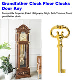 Grandfather Clock Key Replacement Howard Miller Grandfather Clock Door Key, Compatible Ridgeway, Sligh, Emporer, Pearl, Seth Thomas Clock Door Key Suit for Most Clock Prior to 2004 RO6G