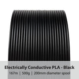 Protopasta Electrically Conductive Composite Black PLA 3D Printer Filament for Electrically Conductive 3D Prints | Easy Printing with Low Warp | 1.75mm Filament | 500g with Recyclable Cardboard Spool Proto-Pasta