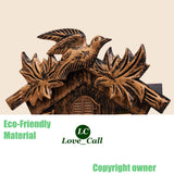 Lc Love_Call Cuckoo Clock Alarm Swinging Wall Clock Resin Bird Wall Clock for Home Decor Lc Love_Call