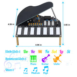 MIOYOOW Soldering Practice Kit, 7 Keys Mini Piano Violin Guitar Soldering Project with 3 Tones, Electronic Musical Instrument Early Learning Educational DIY Soldering Kit for Home School Learning MiOYOOW