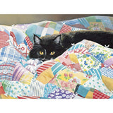 LANG Grandma's Quilt Cat 500 Piece Jigsaw Puzzle Lang