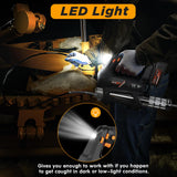 MAXXT Heavy Equipment Grease Gun Cordless, Max 20000 PSI 20V Grease Gun Battery Powered with 4.0Ah Battery and Quick Charger, 40” Long Hose and LED Light, 6 Speed Electric Grease Gun MAXXT