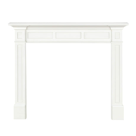 Pearl Mantels MDF Mantel, 48-Inch, White Pearl Mantels