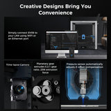 Sovol SV08 Core-XY 3D Printer Voron 2.4 Open Source, 700mm/s High Speed 3D Printers with 300℃ Clog-Free Hotend & Camera, Auto Leveling with 4 Independent Z Motors, Large Print Size 13.8x13.8x13.6in Sovol