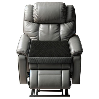 Kӧlbs Extra Large Recliner Cushion | Chic 2 Tone Velvet Cover | Memory Foam Seat Cushion 5 inch Thick 20" x 20" Large | Recliner Chair Cushion for Elderly - Extra Large Chair Cushion