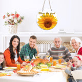 PURREITTI 10 Pcs 10" Round Sublimation Door Hanger Blanks, White Hardboard MDF Wood Blanks, Unfinished Circle Sublimation Blanks Wall Hanging for Heat Press Machine Printing Crafts Christmas Decor PURREITTI