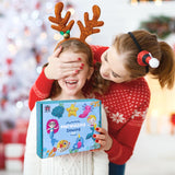 SPROUT & SPARK STUDIO Sewing Kit for Kids Ages 5+ | Crafts Toys for Girls with 7 Easy Felt Projects | Beginner Crochet & Knitting Starter Set | Mermaid Stuffed Dolls, Play & Learn DIY Art SPROUT & SPARK STUDIO