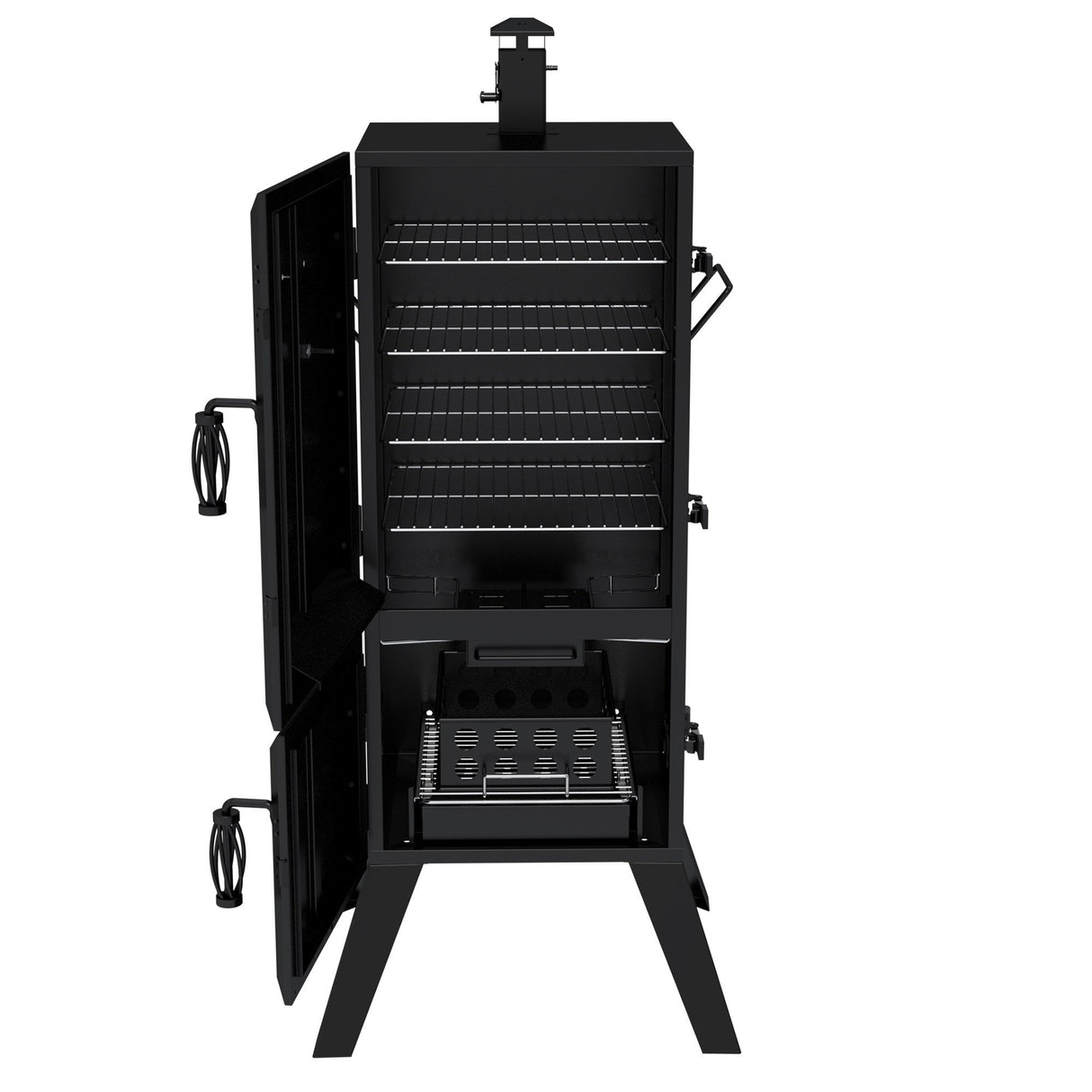 Dyna-Glo DGX780BDC-D 36" Vertical Charcoal Smoker Black Dyna-Glo