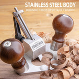 Cowryman 040 Router Plane Handheld Grooving Tool for Cutting Dados Grooves Mortise with 8MM Blade Cowryman