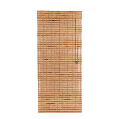 N / A Bamboo Roman Window Blinds Sun Shades, Dark Brown,48W x 72H, Light Filtering Roller Shades,Any Size 24-72 Wide and 72 High