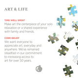 Pomegranate 1000-Piece Jigsaw Puzzle for Adults, Mosaic Quilt, Matte Finish, Snug Fit Pomegranate