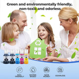 502 Ink Refill Bottle ET-2850 ET-3850 ET-2760 Replacement for 502 Ink Bottles for ET-15000 ET-3830 ET-4850 ET 2850 ET 3850 ET 2760 ET-3843 ET-4760 ET-2750 ET-3760 ET-3750 ET4750 Printer 10 Pack Trokliey