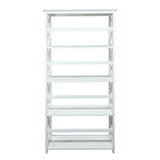 Casual Home Montego Bookcase, 5-Shelf, White,324-51 Casual Home
