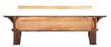 Pearl Mantels ARYB7241670 Elegantly Detailed Wood Mantel Shelf, 72", Distressed Cherry Pearl Mantels