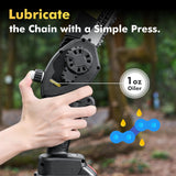 Seesii Mini Chainsaw Cordless 8 inch DL07, Electric Battery Powered Chainsaw, Upgraded Brushless Chain Saw with Auto Oiler, 2pcs 2000mAh Battery, Handheld Pruning Saws for Tree Branch Wood Cutting Seesii