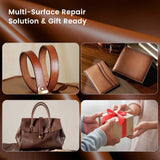 Daily Treasures 73pcs Leather Craft Kits with Portable Handbag, Leather Working Kit with 18 Punch Tool,Tracing Wheel,7 in 1 Groover,Awl,Waxed Thread,Needles,Tools for DIY Polishing Sewing Cutting Daily Treasures