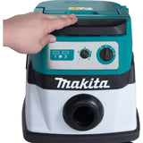 Makita XCV20Z 18V X2 (36V) LXT® Lithium-Ion Brushless Cordless 2.1 Gallon Wet/Dry Dust Extractor/Vacuum, Tool Only Makita
