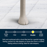 Serta Five Star Mattress Tranquility 10-Inch Plush Pillow Top – King – Cooling Gel, Zoned Support, Pressure Relief – Bed-in-a-Box – 100 Night Trial, 10-yr Limited Warranty Serta