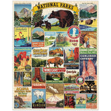 Cavallini Papers & Co. National Parks 1,000 Piece Puzzle, Multi Cavallini