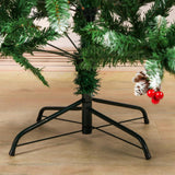 GothicBride Christmas Tree Stand - 40cm Portable Iron Metal Base for 0.5"-1.57" Pole, Foldable Universal Stand for Xmas Trees GothicBride