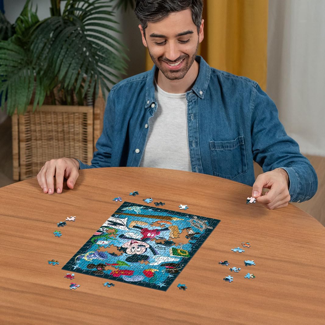 Ravensburger Disney Puzzle Moment - Mickey 300 Piece Jigsaw Puzzle | Playful Illustrations | Perfect Format for Beginners | FSC-Certified Materials Ravensburger