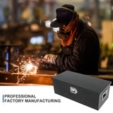 acylph Black Steel Heavy Duty Truck Tool Box Truck Storage Box for Pickup, Waterproof Tool Box Storage Organzer with Latch and Keys,30"x13"x10" acylph