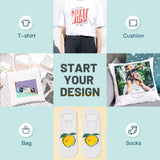 HTVRONT Sublimation Vinyl for Cotton Shirts - 10 Pack 12"x12" Matte Clear HTV Vinyl for Sublimation - Wash Durable Clear Dye Sub HTV HTVRONT