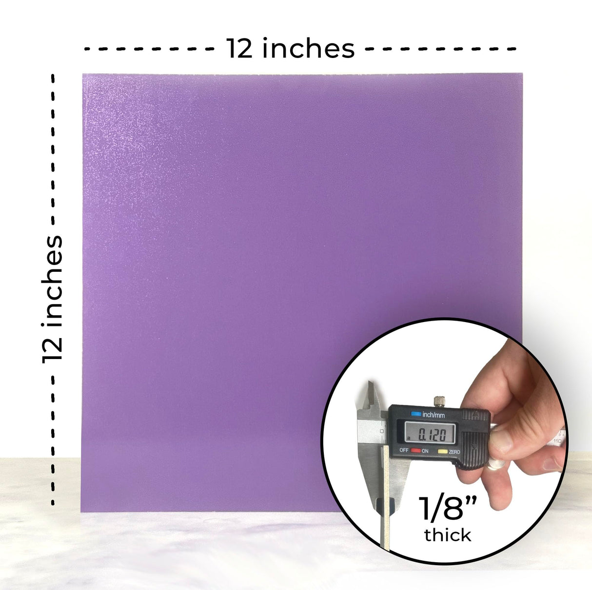 Maker Boards Colors Line of Double Sided Painted 1/8" Basswood Plywood Sheets, 12x12 inches, 1/16th and 1/8th Thickness, 17 Colors Available, Laser Safe, Diode Laser Compatible. Craft Closet