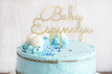 Custom Baby Shower Cake Topper Personalized Cake Topper for Baby Shower Gift Baby Name Cake Topper designLEE Studio