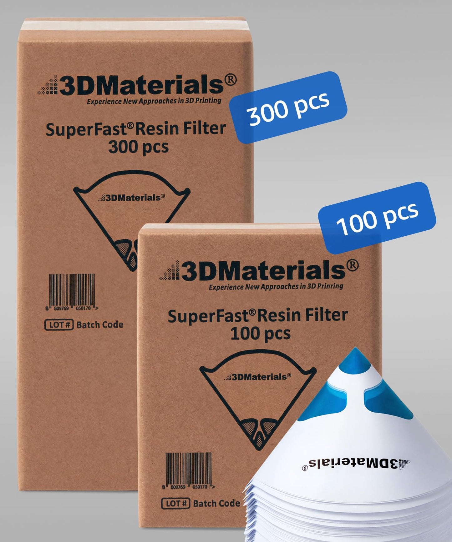 SuperFilter 100 pcs, Disposable Filter, 3D Printer Resin and Paint Strainer, Made in Korea by 3DMaterials - WoodArtSupply