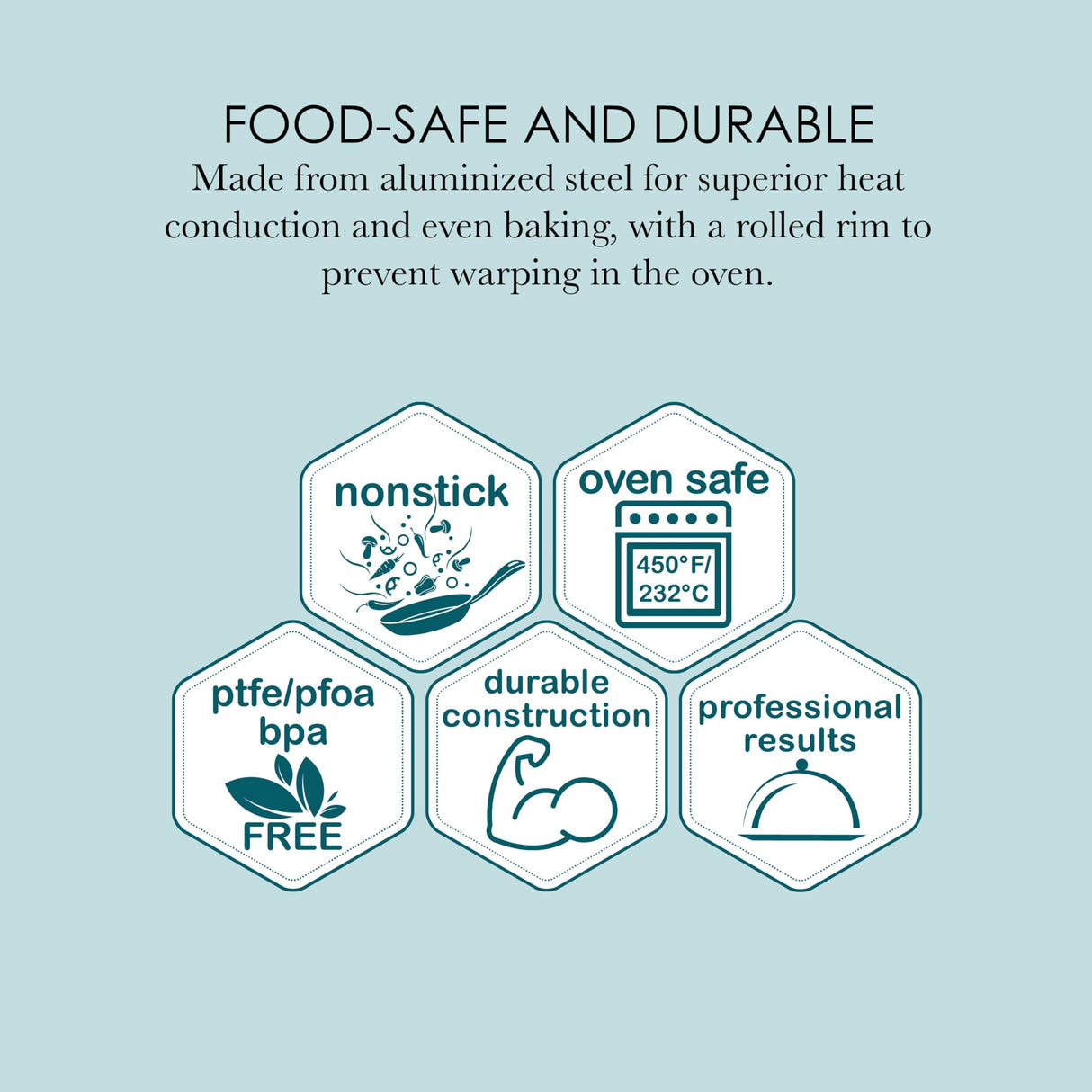 Chicago Metallic Professional Non-Stick Cookie and Jelly-Roll Pan Set with Cooling Rack, 17 by 12.25 Inches Chicago Metallic