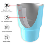 JUSONEY 3oz Mini Tumbler Shot Glass with Straw and Lid,Sublimation Shot Glasses Tumblers Stainless Steel Double Wall Vacuum Insulated Shot Glass for Party Wedding BarCocktail Coffee JUSONEY