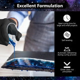 KISREL Epoxy Resin 82OZ - Crystal Clear Epoxy Resin Kit - No Yellowing No Bubble Art Resin Casting Resin for Art Crafts, Jewelry Making, Wood & Resin Molds(41OZ x 2) KISREL