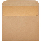 100 Pack Blank Cards and Envelopes 4x6, Bulk Kraft Paper Greeting Cards for DIY Card Making, Wedding, Birthday, All Occasions Sustainable Greetings