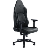 Razer Iskur V2 Gaming Chair: Adaptive Lumbar Support - Adjustable Lumbar Curve - High Density Foam Cushions - Reactive Seat Tilt &152-degree Recline - 4D Armrests - Synthetic Leather - Black Razer