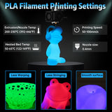 SUNLU Glow in The Dark PLA Filament, Neatly Wound Luminous PLA 3D Printer Filament 1.75mm Dimensional Accuracy +/- 0.02mm, Fit Most FDM 3D Printers, 1kg Spool (2.2lbs), (Blue PLA, Glow Blue) SUNLU