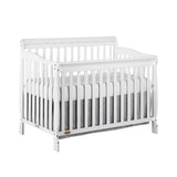 Dream On Me Ashton 4-In-1 Convertible Crib In White, Greenguard Gold, JPMA Certified, Non-Toxic Finishes, Features 4 Mattress Height Settings, Made Of Solid Pinewood Dream On Me