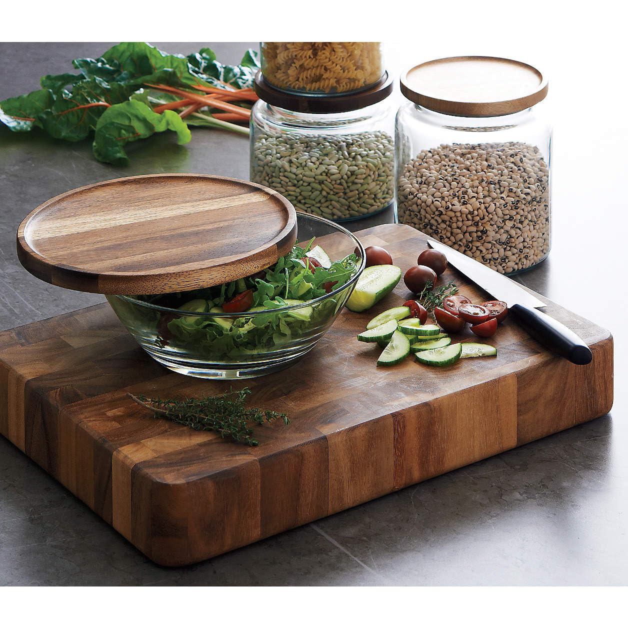 Ironwood Gourmet End Grain Union Stock Yard Professional Chopping Butcher Block, Brown, 14 x 20 x 2.75"