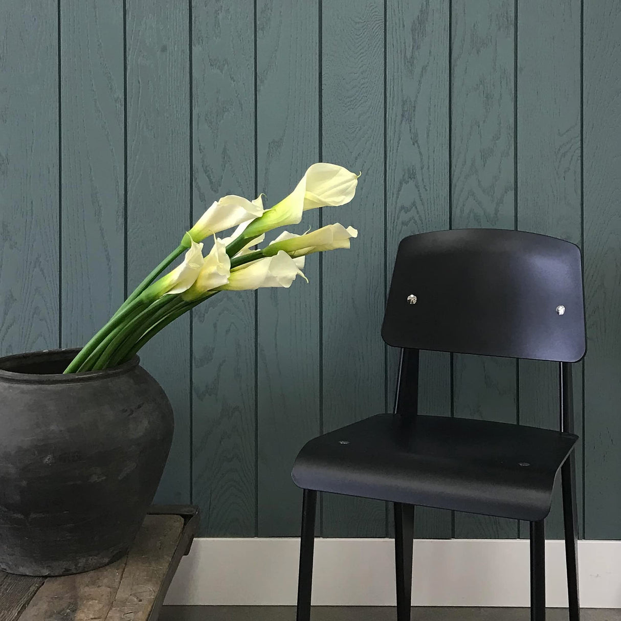 Timeline Sage Farmhouse Oak Shiplap 5/16 in. x 5.5 in. x 72 in. Solid Wood Panels, (6-Pack) Timeline