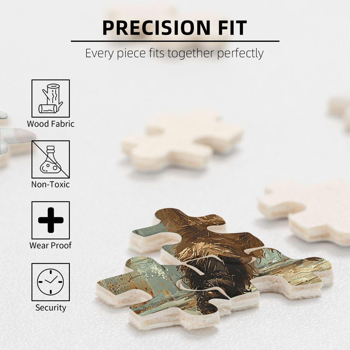 500 Piece Puzzle Adults Teens Jigsaw Puzzles for Family Games, Panda Playing Basketball Funny Generic