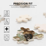 500 Piece Puzzle Adults Teens Jigsaw Puzzles for Family Games, Panda Playing Basketball Funny Generic