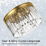 Blinghy Flush Mount Ceiling Light, Crystal Ceiling Light, Modern Crystal Chandelier Ceiling Chandelier. Suitable for Living Room, Bedroom, Dining Room Island, Gallery Entrance. Blinghy