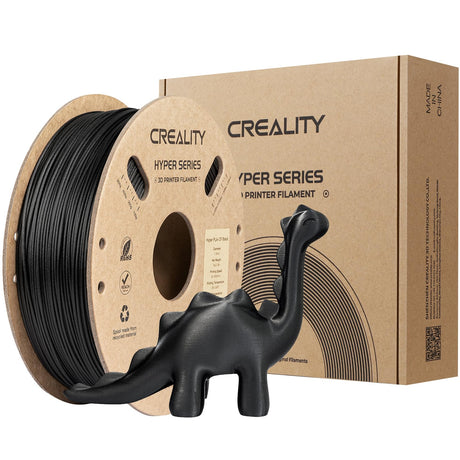 Creality PLA Carbon Fiber Filament 1.75mm, Hyper PLA-CF 3D Printer Filament with Matte Finish for 50-300mm/s High-Speed Printing, Dimensional Accuracy +/-0.03mm Creality