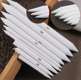 Heshengping - Blending Stump, 15 Pack has Art Eraser Extender Sandpaper, Paper Blending Stumps for Drawing Shading Pencils for Sketching, Blending Pencil, Blending Sticks for Student Artist Heshengping