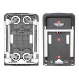 Magna Cart 4 Wheel Folding Platform Dolly Cart made from Heavy-Duty and Durable Aluminum with 300 Pounds Capacity, Lightweight, Silver Magna Cart